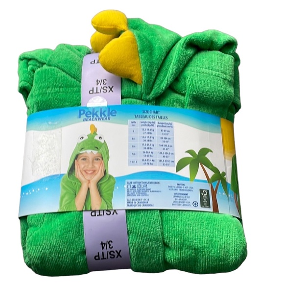 Pekkle - Hooded Kids’ Beach Cover-up - Picture 2 of 4